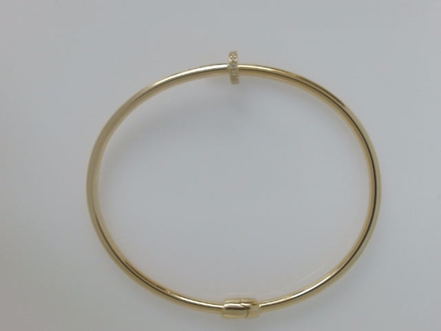 14k Yellow Gold Women's Bangle 6.1g
