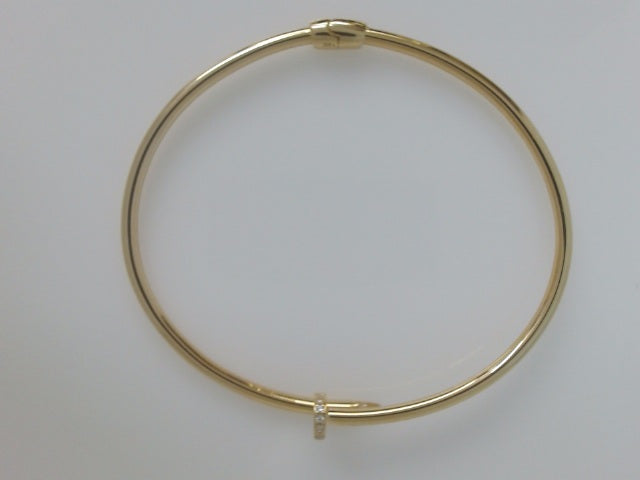 14k Yellow Gold Women's Bangle 6.5g