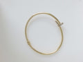 14k Yellow Gold Women's Bangle 8.9g