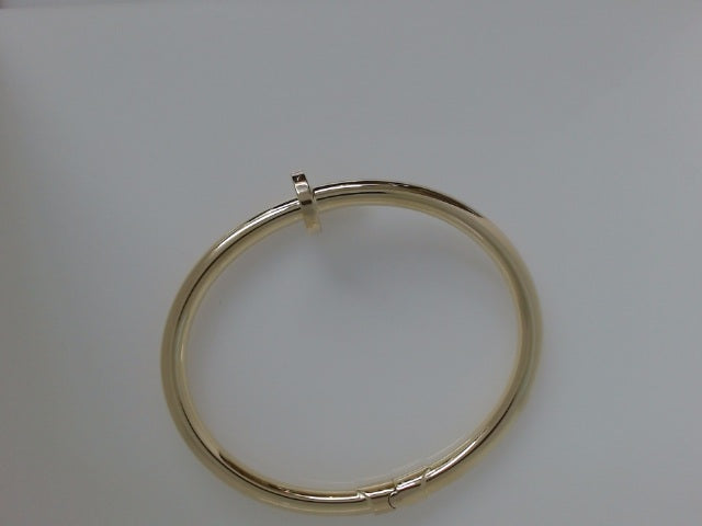14k Yellow Gold Women's Bangle 13g