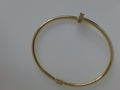 14k Yellow Gold Women's Bangle 7.6g