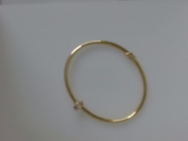 14k Yellow Gold Women's Bangle 7.4g