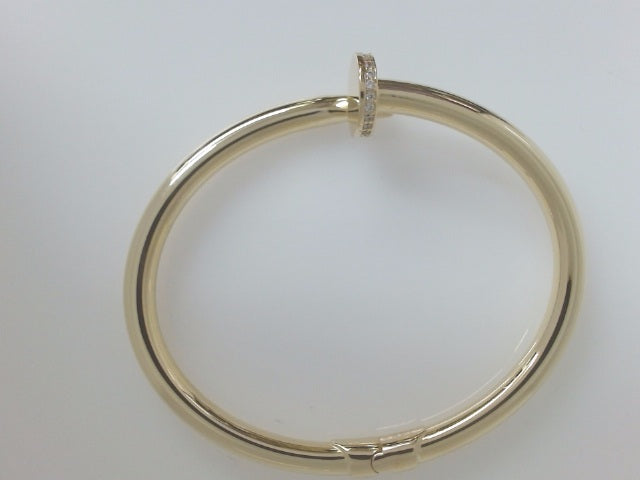 14k Yellow Gold Women's Bangle 12.5g