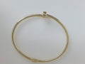 14k Yellow Gold Women's Bangle 7.4g