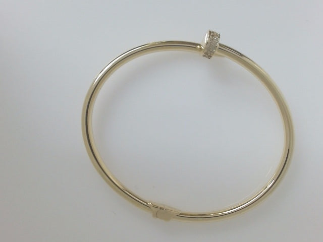 14k Yellow Gold Women's Bangle 7.5g