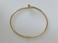 14k Yellow Gold Women's Bangle 7.6g