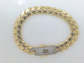 14k Yellow Gold Women's Monaco Breacelet 13.5g