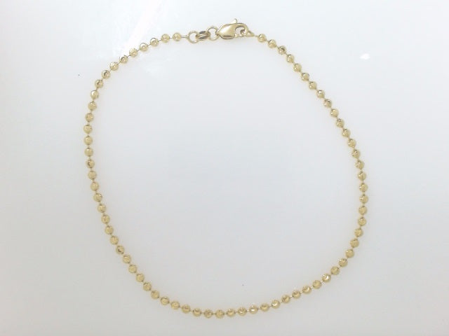 14k Yellow Gold Women's Anklet 5.2g