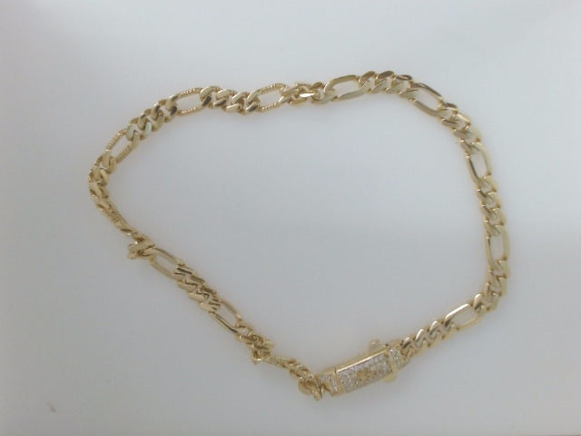 14k Yellow Gold Women's Anklet 11.5g