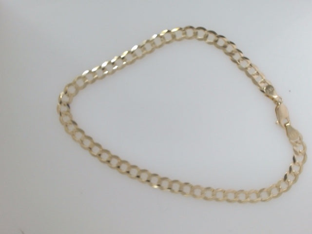 14k Yellow Gold Women's Anklet 8.8g
