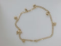 14k Yellow Gold Women's Anklet 5.6g