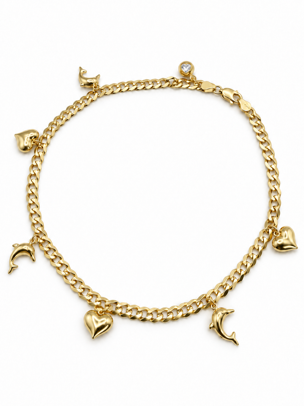 14 KT TOBILLERAS