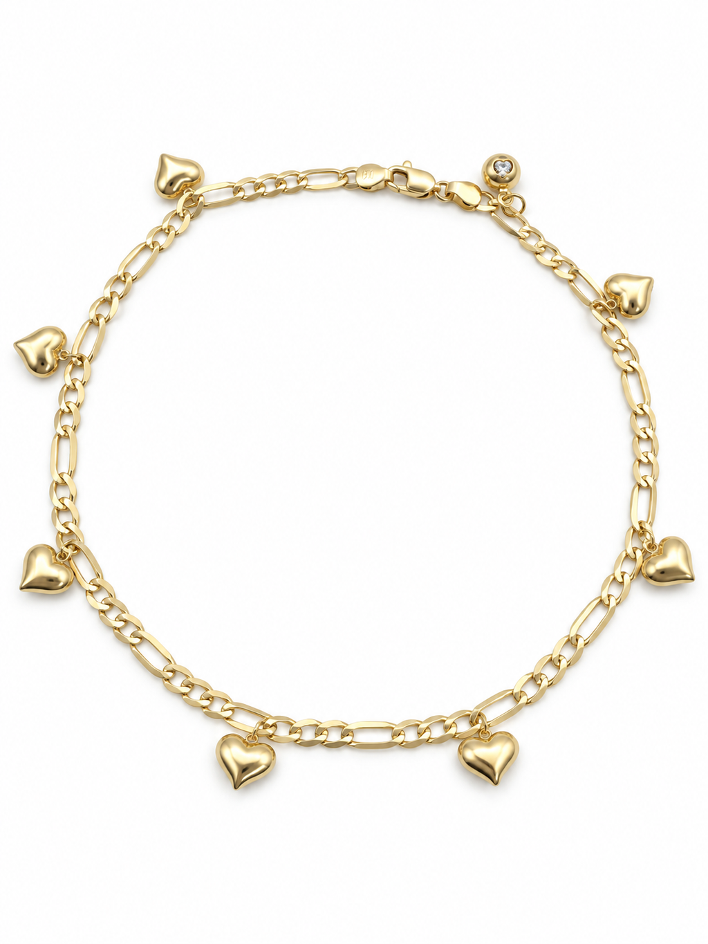 14 KT TOBILLERAS