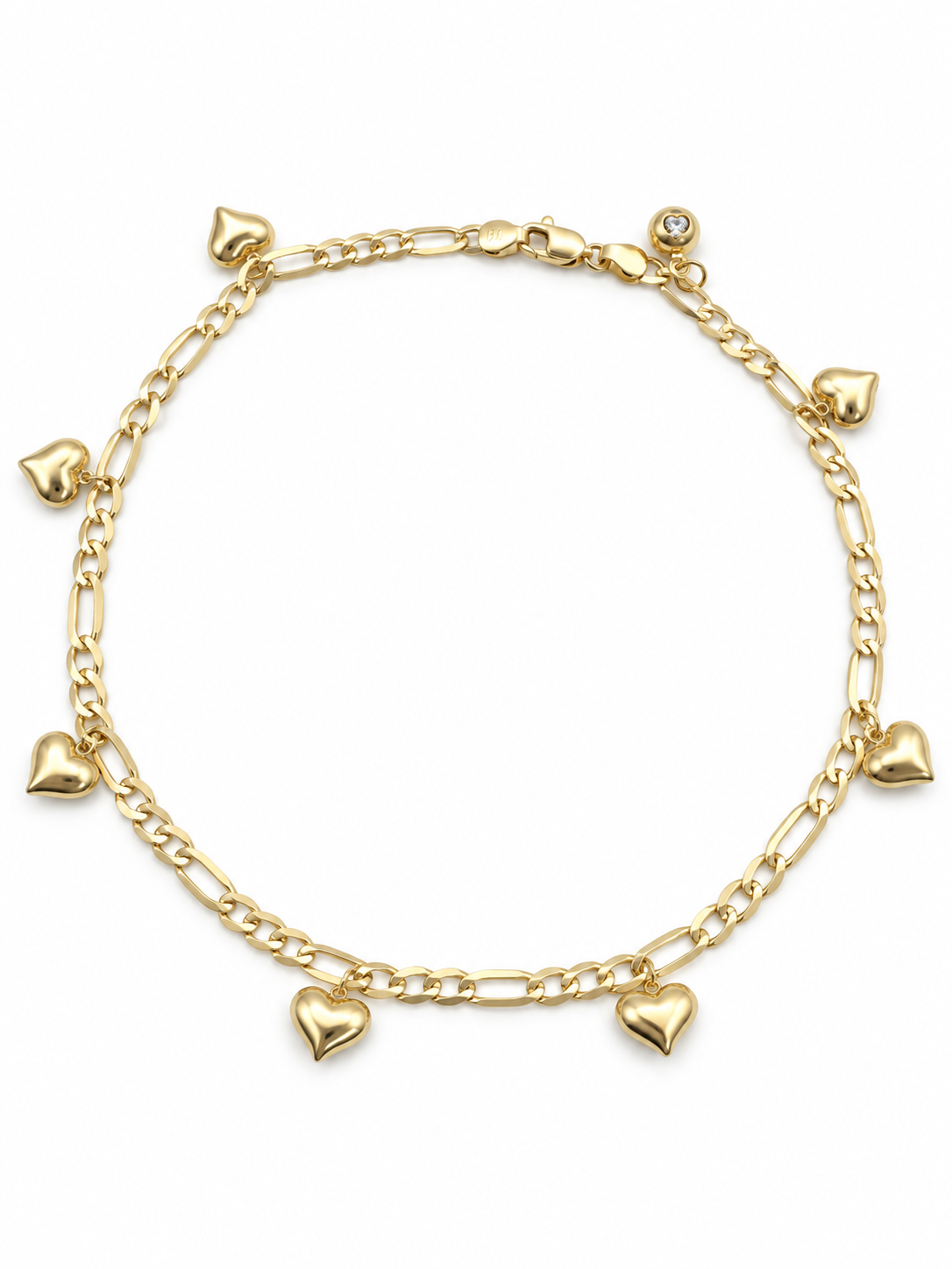14 KT TOBILLERAS