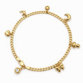 14 KT TOBILLERAS