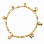 14 KT TOBILLERAS