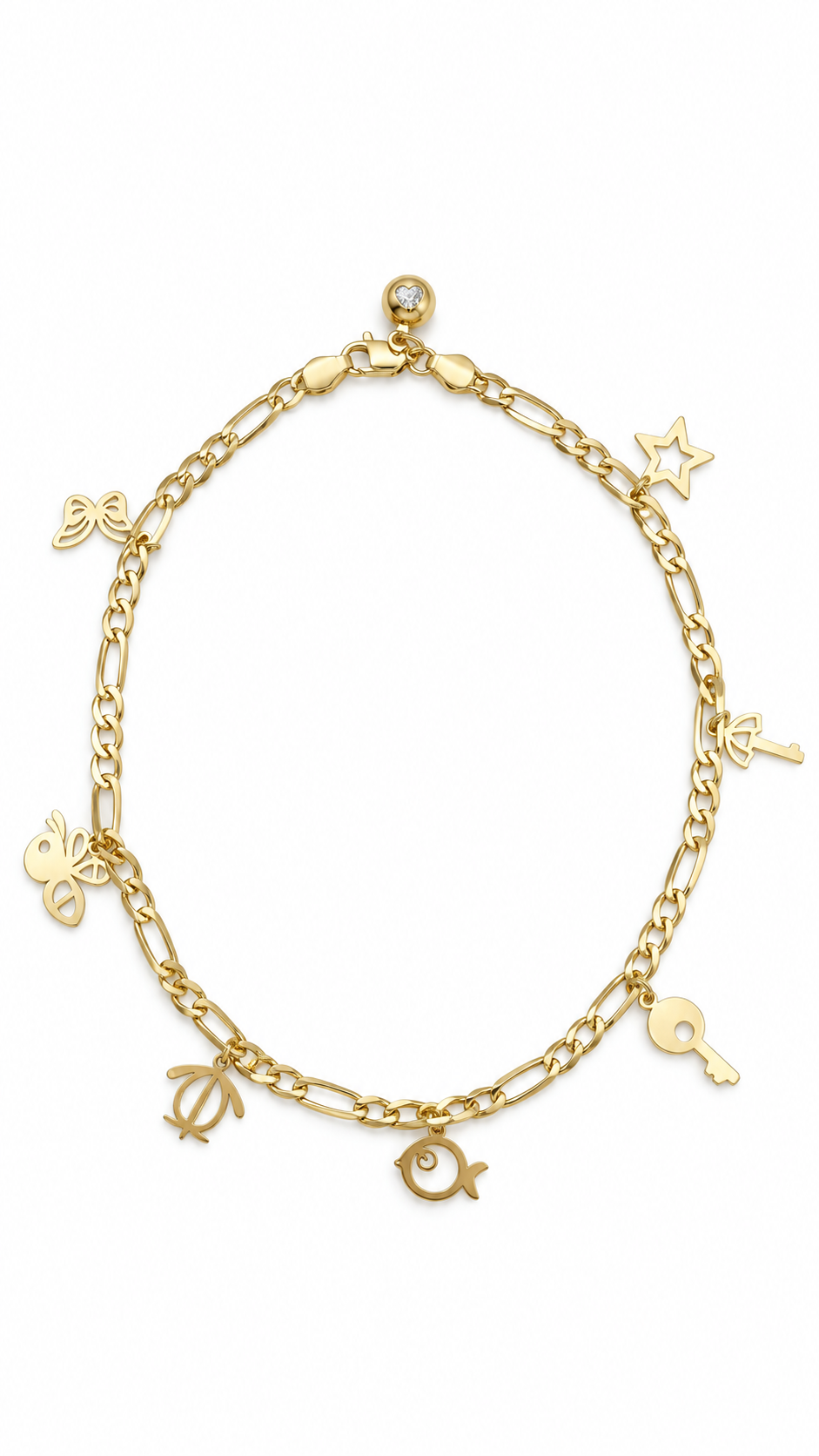 14 KT TOBILLERAS