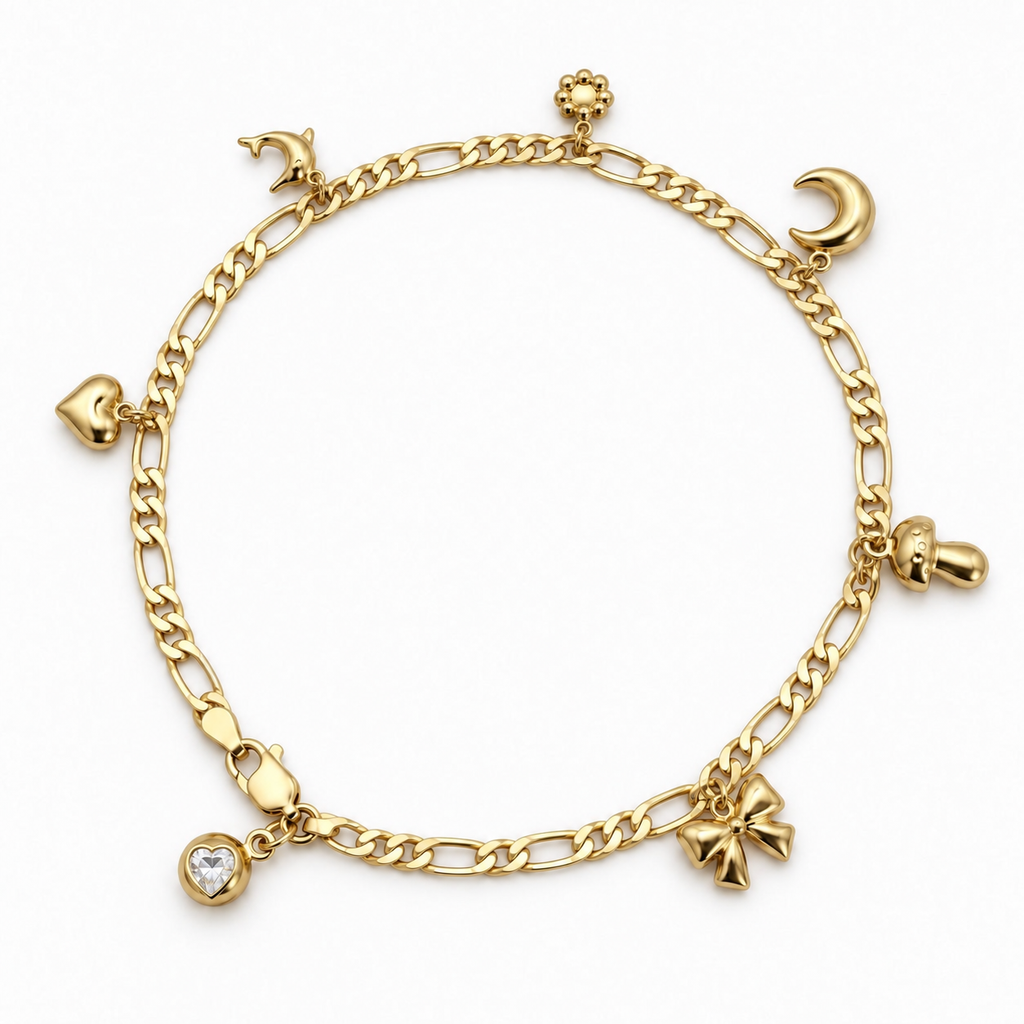 14 KT TOBILLERAS