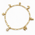 14 KT TOBILLERAS