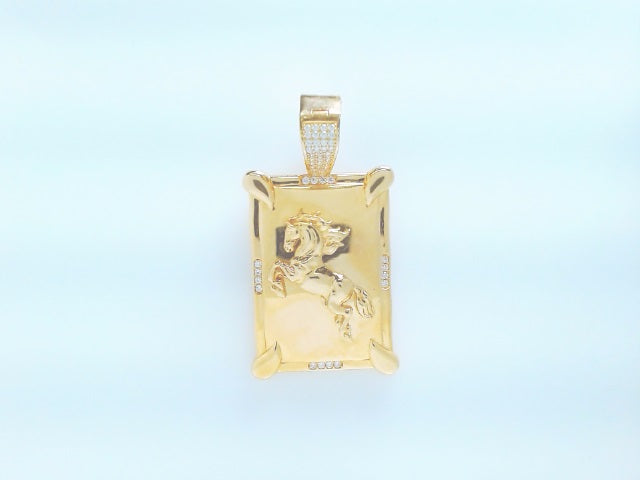 14k Yellow Gold Unisex Pendant 12.2g