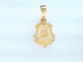 14k Yellow Gold Unisex Pendant 15.2g