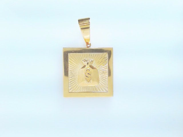 14k Yellow Gold Unisex Pendant 14.3g