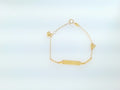 14k Yellow Gold Kid's Anklet 1.5g
