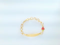 14k Yellow Gold Kid's Anklet 3.5g