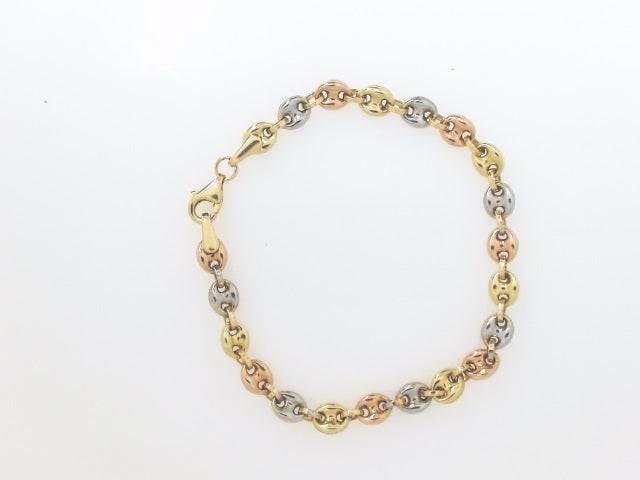 14k Yellow Gold Kid's Anklet 4.3g