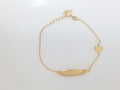 14k Yellow Gold Kid's Anklet 1.5g