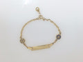 14k Yellow Gold Kid's Anklet 2.5g
