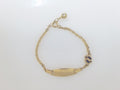 14k Yellow Gold Kid's Anklet 2.3g