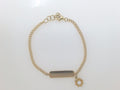 14k Yellow Gold Kid's Anklet 2g