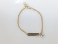 14k Yellow Gold Kid's Anklet 2g