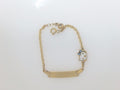 14k Yellow Gold Kid's Anklet 2.5g