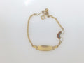 14k Yellow Gold Kid's Anklet 2.5g