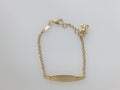 14k Yellow Gold Kid's Anklet 2.8g
