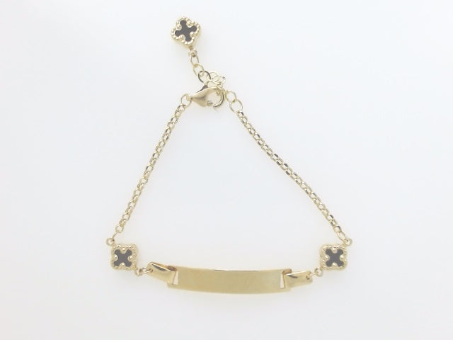 14k Yellow Gold Kid's Anklet 2.6g