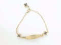14k Yellow Gold Kid's Anklet 2.7g