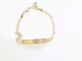 14k Yellow Gold Kid's Anklet 2.4g