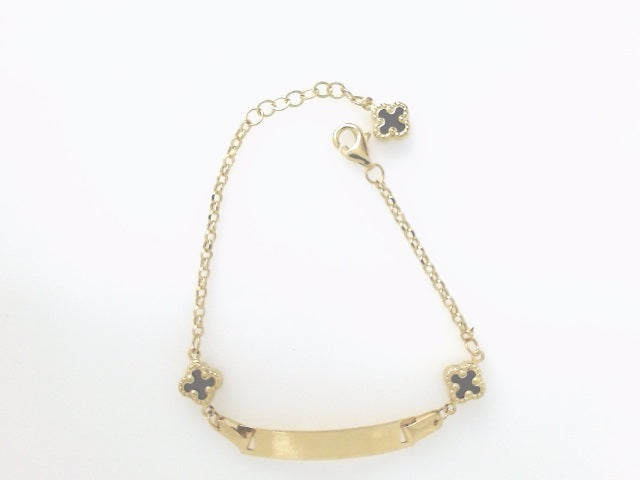 14k Yellow Gold Kid's Anklet 2.7g