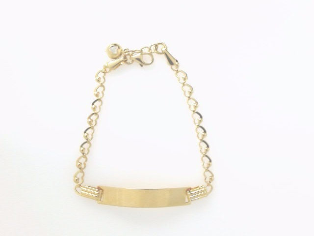 14k Yellow Gold Kid's Anklet 2.5g