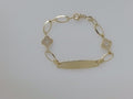 14k Yellow Gold Kid's Anklet 3g