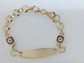 14k Yellow Gold Kid's Anklet 3.6g