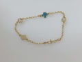 14k Yellow Gold Kid's Anklet 3.1g