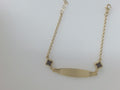 14k Yellow Gold Kid's Anklet 2.1g