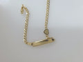 14k Yellow Gold Kid's Anklet 2.6g