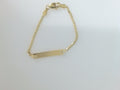 14k Yellow Gold Kid's Anklet 2.2g