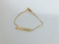 14k Yellow Gold Kid's Anklet 2.2g