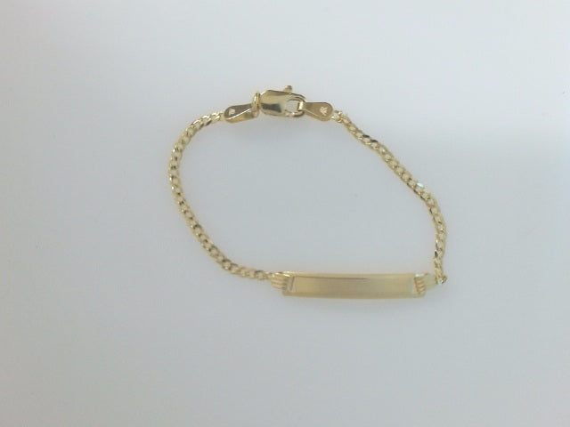 14k Yellow Gold Kid's Anklet 2.2g